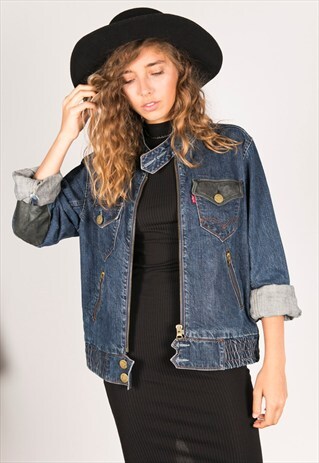 VINTAGE 80S LEVIS DENIM JACKET / R058