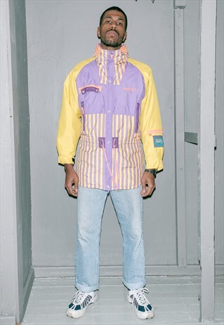VINTAGE NEON COLOR JACKET / 1990S