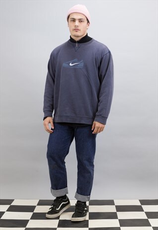 90'S BLUE NIKE SWEATSHIRT