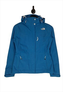 The North Face Hvent Rain Jacket Size S UK 8 Petite Blue