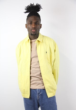 VINTAGE POLO RALPH LAUREN YELLOW JACKET