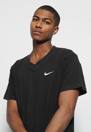 VINTAGE NIKE LOGO T-SHIRT BLACK