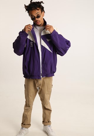 VINTAGE REEBOK WINDBREAKER FESTIVAL JACKET