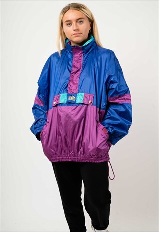 VINTAGE UNISEX WINDBREAKER JACKET