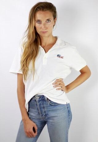 LACOSTE POLOSHIRT WHITE