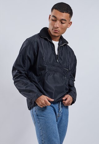 VINTAGE 1/4 ZIP WINDBREAKER JACKET
