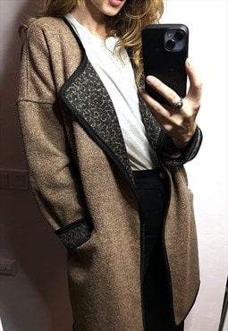 Soft Brown Cardigan / Duster 
