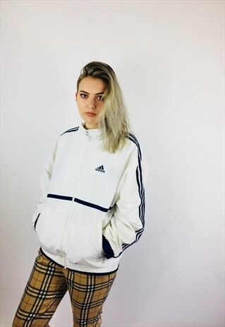 ADIDAS CLASSIC 3 STRIPE WINDBREAKER JACKET