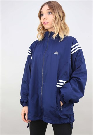 VINTAGE RETRO OVERSIZED ADIDAS WINDBREAKER JACKET