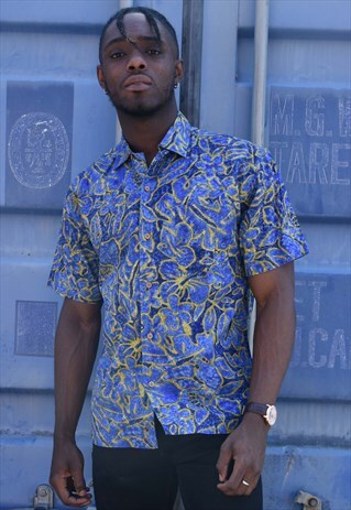 VINTAGE ARMANI CRAZY PATTERN SHIRT
