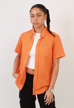 Women's Polo Ralph Lauren Orange Shirt