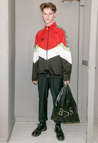 VINTAGE RAVE SPORT JACKET / 1990S