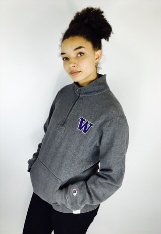 CHAMPION ZIP UP SWEATSHIRT