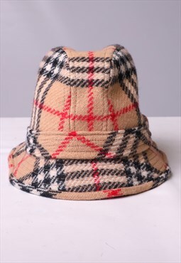 Vintage Burberry Bucket Hat in Multicolour