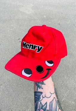 Vintage Henry Hoover Embroidered Hat Cap