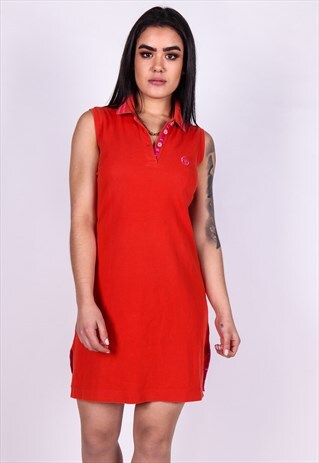 VINTAGE SERGIO TACCHINI POLO SHIRT DRESS T833