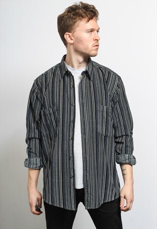 VINTAGE CORDUROY CORD SHIRT