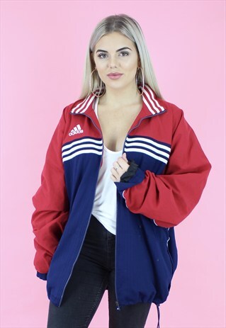 90S TREFOIL ADIDAS TRACKSUIT TOP JACKET