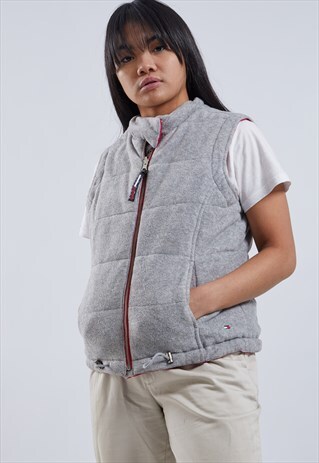 VINTAGE TOMMY HILFIGER REVERSIBLE GILET
