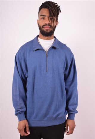 CHAMPION MENS VINTAGE SWEATSHIRT JUMPER LARGE PURPLE 90S
