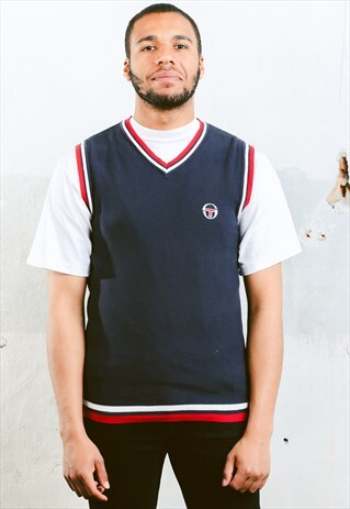VINTAGE SERGIO TACCHINI SLEEVELESS JUMPER