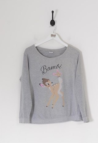 DOROTHY PERKINS DISNEY BAMBI SWEATSHIRT GREY L - BV11492