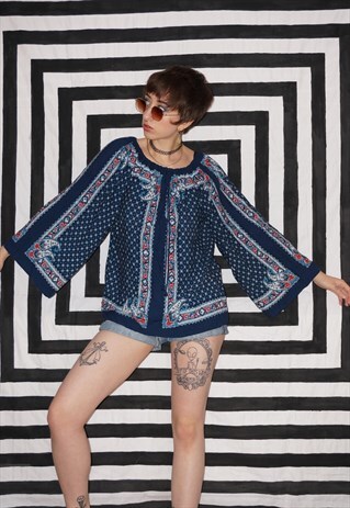 VINTAGE 70'S BOHO TOP