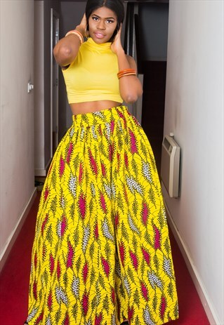 SANKARA AFRICAN MAXI SKIRT