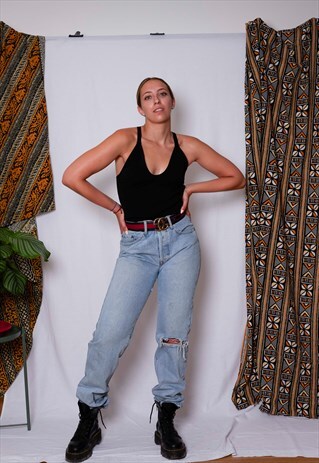 VINTAGE 90S HIGH WAIST LEE COOPER DENIM JEANS TROUSERS