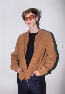 Vintage 90s Suede-like Jacket 
