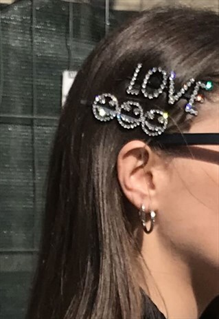 SMILEY FACE HAIR CLIP