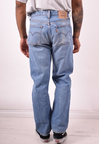 LEVI'S 615 MENS VINTAGE JEANS W32 L29 BLUE 90S