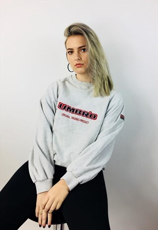 VINTAGE UMBRO ORIGINAL TRAINING EMBROIDERED SWEATSHIRT