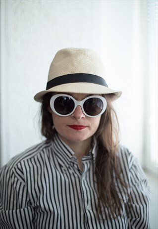 VINTAGE 70'S STRAW HAT