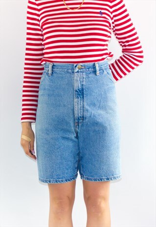 VINTAGE HIGH WAIST WRANGLER MOM SHORTS