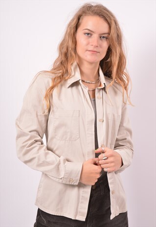VINTAGE CALVIN KLEIN SHIRT KHAKI