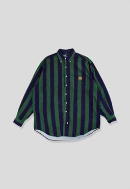 Vintage 90s Polo Ralph Lauren Long-Sleeve Stripe Shirt