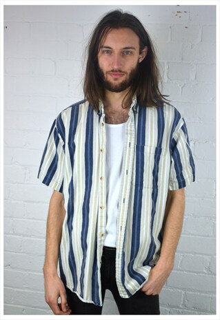 VINTAGE 90'S STRIPED SHIRT