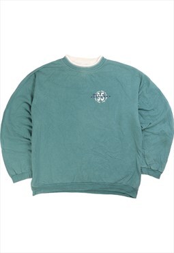 Vintage  Reebok Sweatshirt Heavyweight Crewneck Turquoise