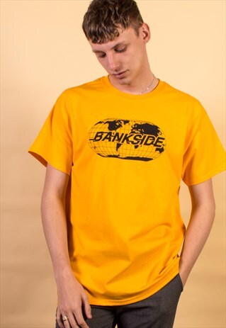 YELLOW GLOBE T-SHIRT
