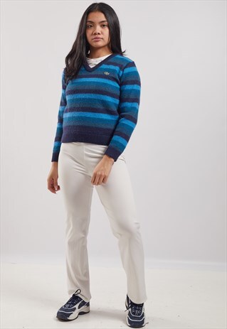 VINTAGE LACOSTE V-NECK JUMPER
