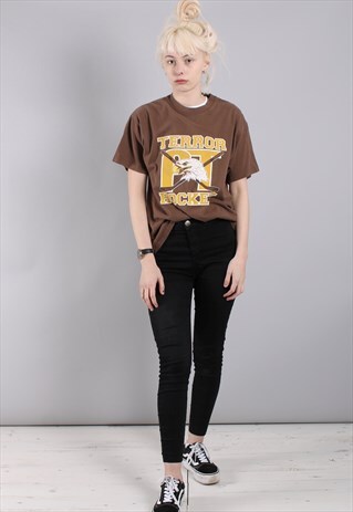 VINTAGE TERROR HOCKEY T-SHIRT
