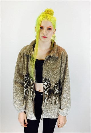 TEDDY BEAR FLEECE WOLF JACKET