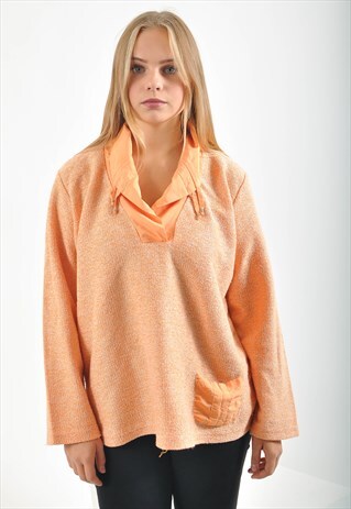 VINTAGE JUMPER IN ORANGE