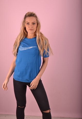 BLUE NIKE T-SHIRT GBT4382