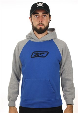 VINTAGE REEBOK BIG LOGO HOODIE SWEATSHIRT