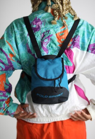 RARE VINTAGE POLO RALPH LAUREN MINI BACKPACK BAG