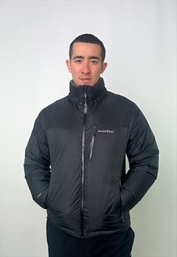 Dark Grey y2ks Mont Bell Ex 800 Puffer Jacket Coat