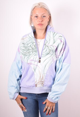 AUSTRALIAN L'ALPINA WOMENS VINTAGE PULLOVER JACKET XL MULTI
