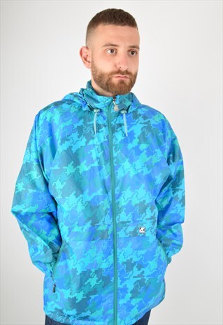 VINTAGE K-WAY WINDBREAKER 90'S SIZE M (2265)